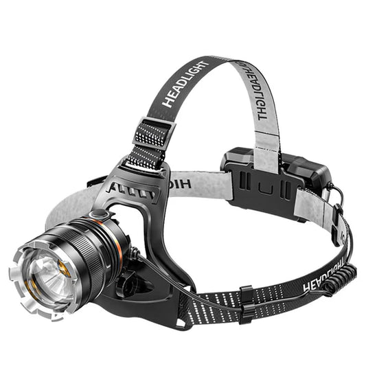Super Powerful Zoom Headlamp - USB Rechargeable